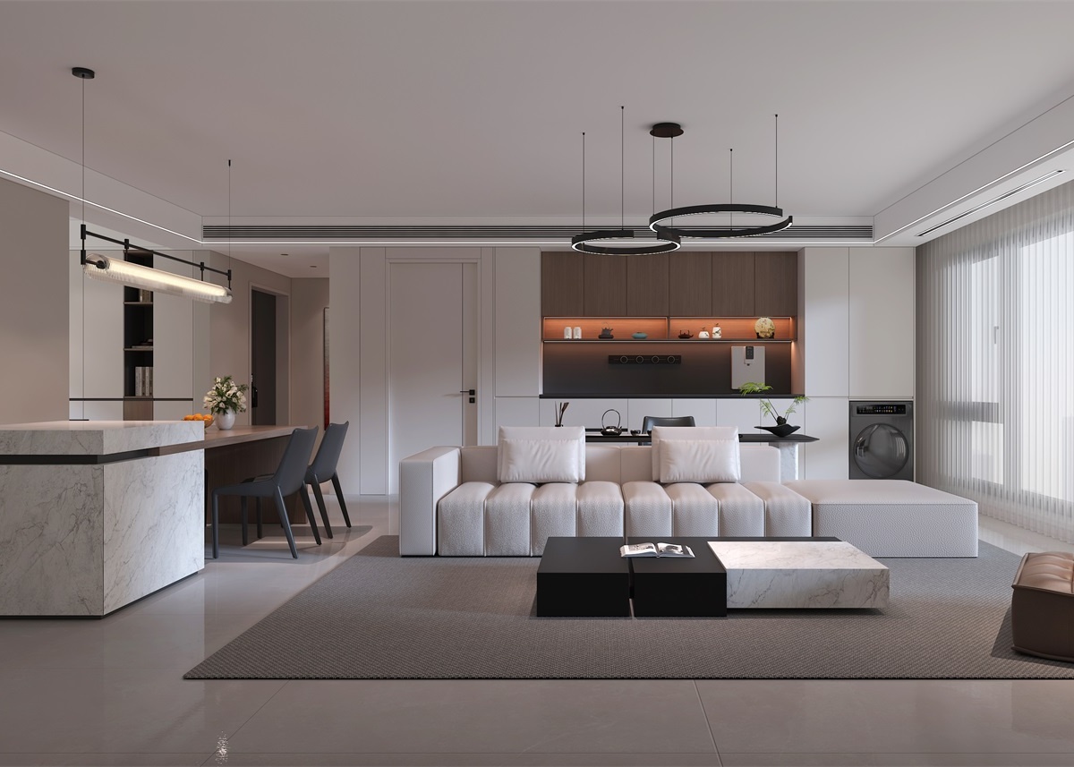 中恒央御139㎡ | 當(dāng)法式遇上中古風(fēng)，推門直接被硬控！