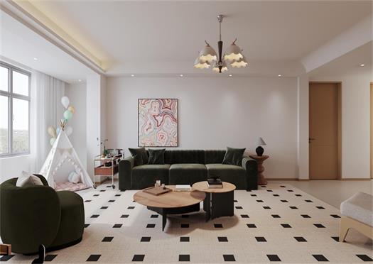 湖畔嘉苑 | 139㎡輕復古之家，不盲目跟風，做生活的主角