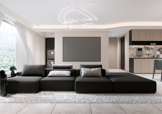 民生北府143㎡ | 年輕夫妻的自然主義婚房！一屋兩人，三餐四季，開啟幸福序章~